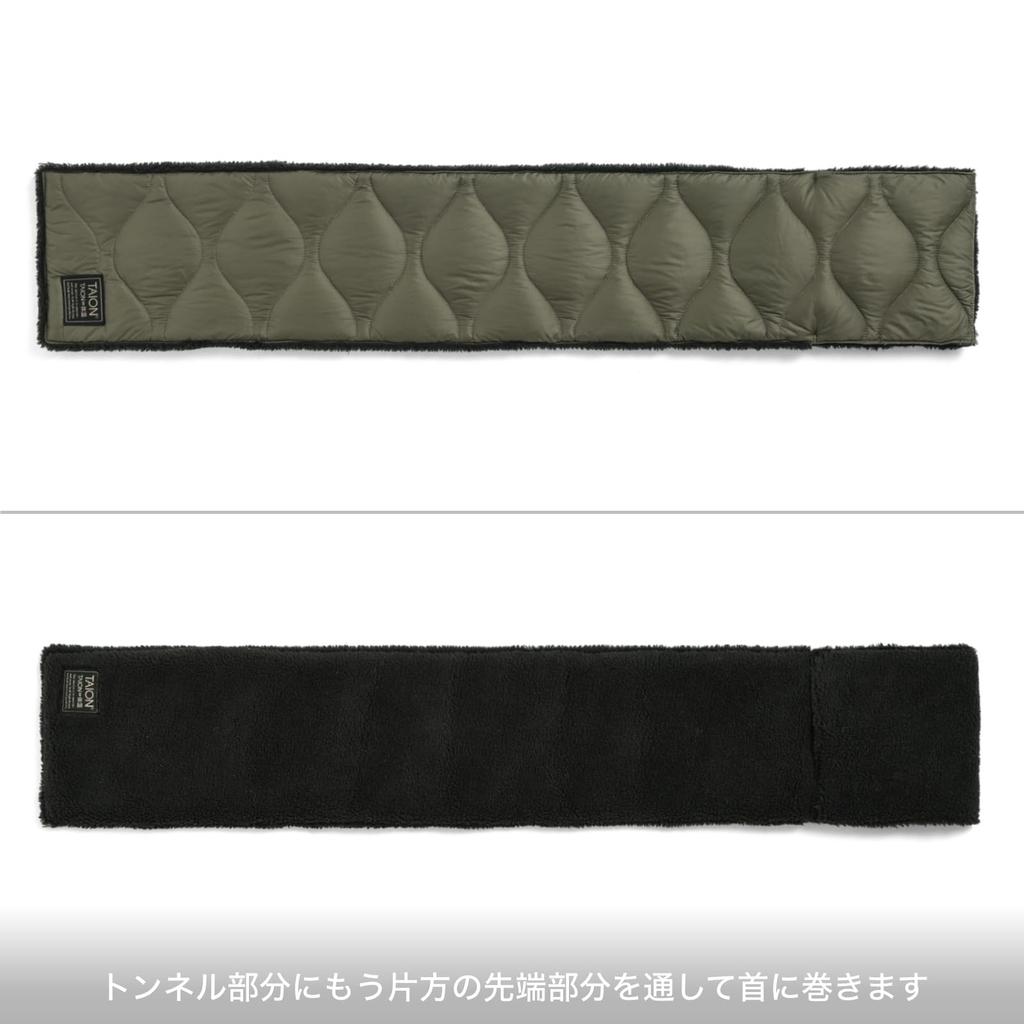 Taion One Size R201ALSML-1 Off-White Muffler,