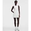 LULULEMON Nulu Mock Neck Golf Dress Wht Clbl