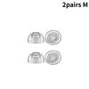 Soft Liquid Silicone In-Ear Earbud Protective Covers For Apple AirPods Pro 3 Replacement Silicone Ear Tips Anti Slip Ear Caps