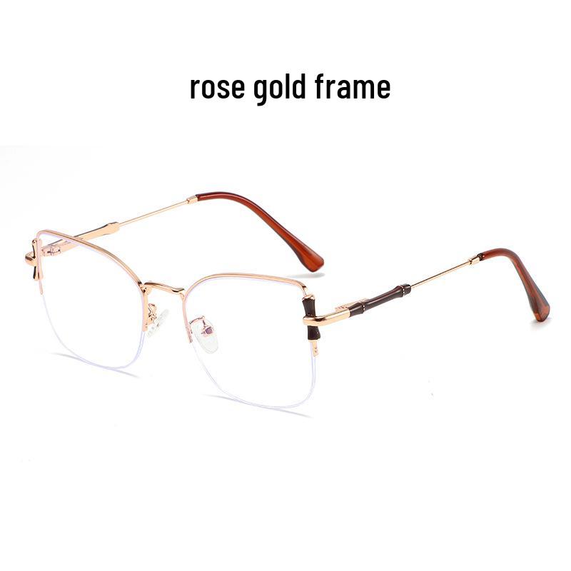 Women s High-End Photochromic Blue Light Blocking Glasses with Clear, Versatile Lenses - Metal Frame, Prescription Ready Blue Light Blocking 0°