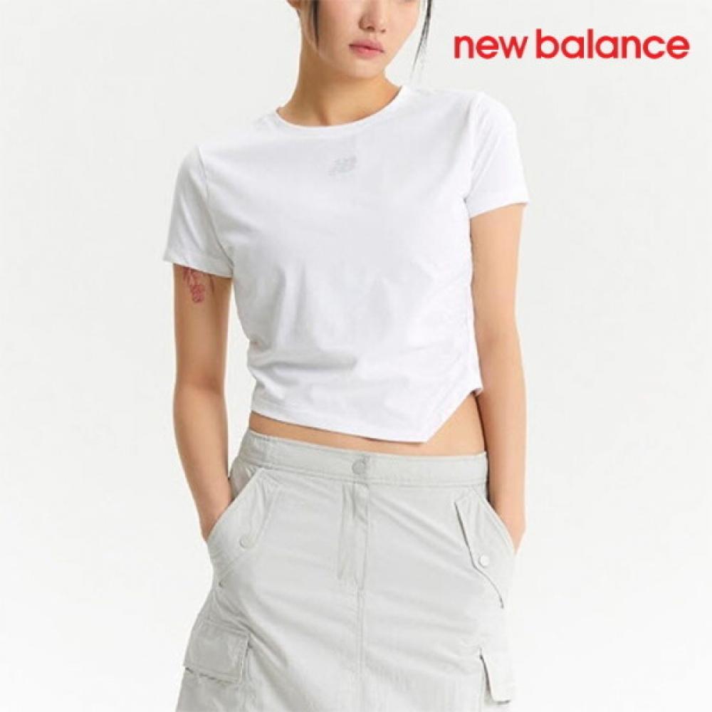 

New Balance Женская футболка с коротким рукавом и оборками Frozen G30 nbnee2W442 FREE/M