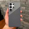 Carbon Fiber Texture Magnetic For Magsafe Case For Samsung S25 S24 S23 S22 Ultra Note 20 10 Plus Matte Ultra-Thin Hard PC Cover