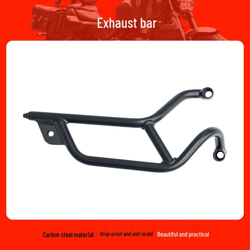 

Compatible for Honda NS125U Exhaust Lever Cover, Pipe Bumper, and Anti-fall Bar Modification Accessories.