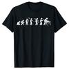 Funny Evolution Woodworking Carpentry Graphic T-shirts Men Women's Fashion Casual Tshirt 100% Cotton Loose Oversized T Shirt