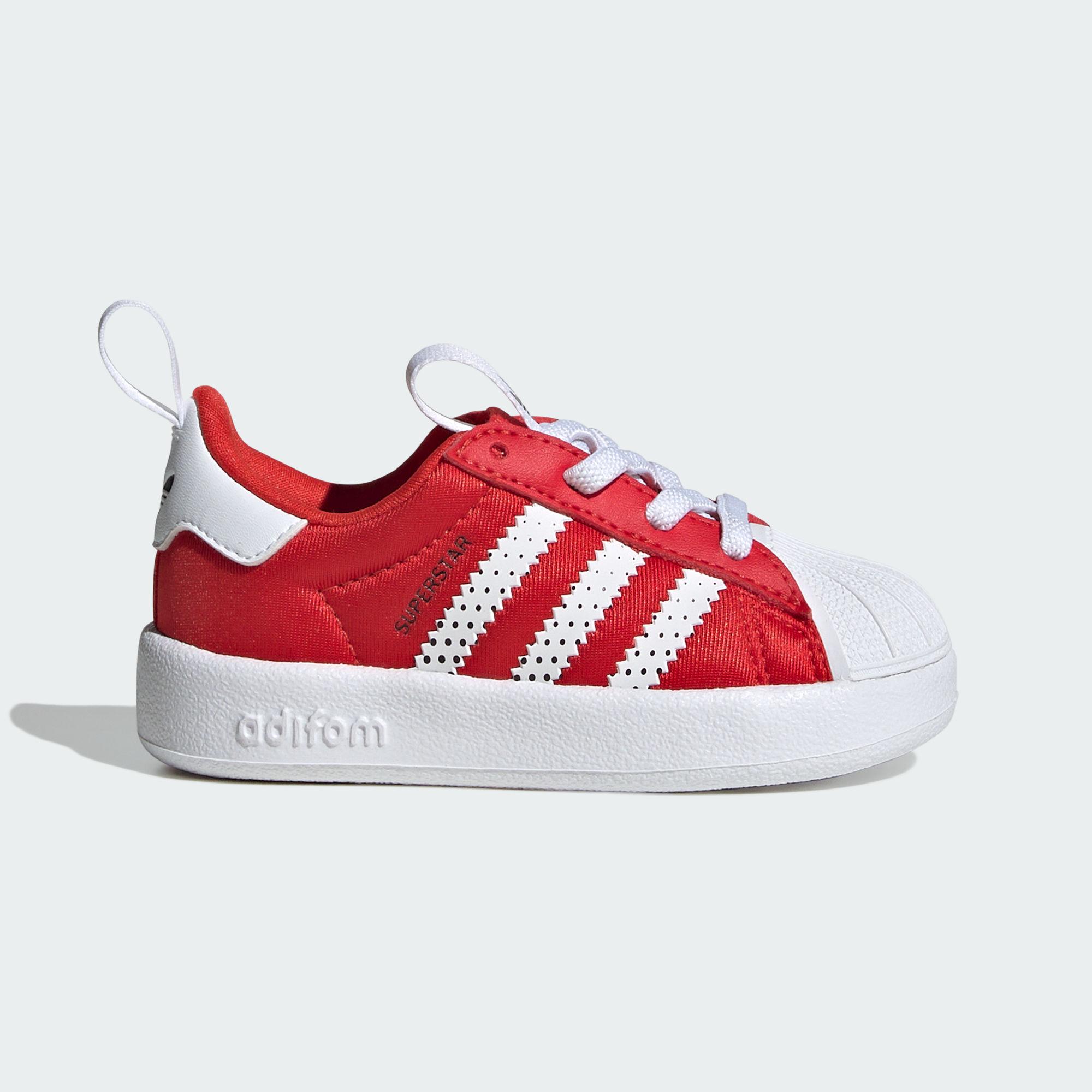 Adidas Originals SUPERSTAR 360 Support Low top Toddler Shoes Red Infan 27
