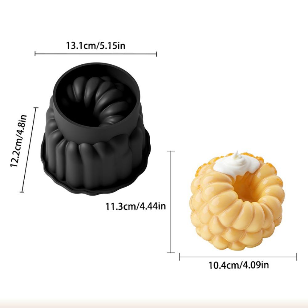 Food-Grade Silicone Raspberry Mousse Mold Heat-Resistant French Pastry Baking Mold  Kitchen Use
