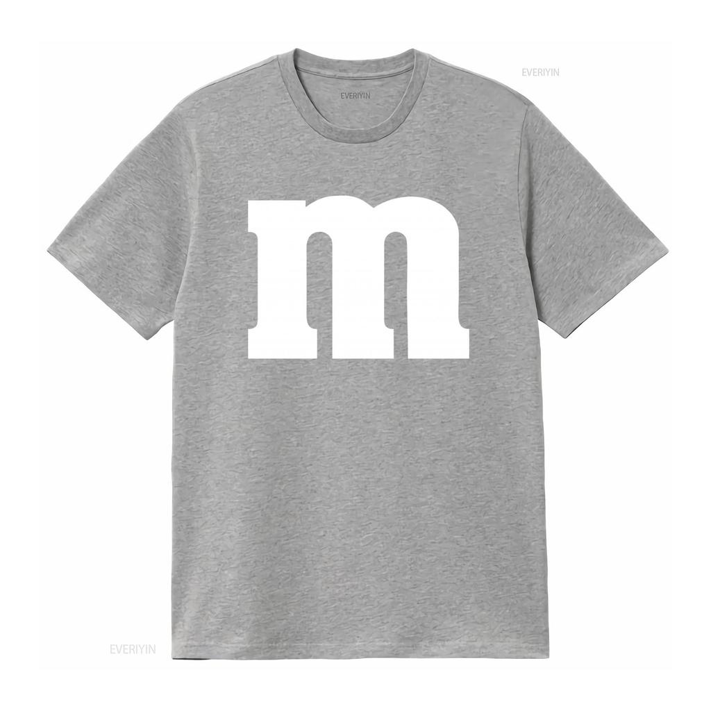 Unisexs M Candy Costume Set Funny Humor Halloween Group Soft Blend T Shirt Vintage Designer Clothes Homme Slightly