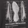 adidas Anthony Edwards Series Gfx Tee 3 Loose Comfortable Round Neck Breathable Short Sleeve T-Shirt Men Tops Black JY3972