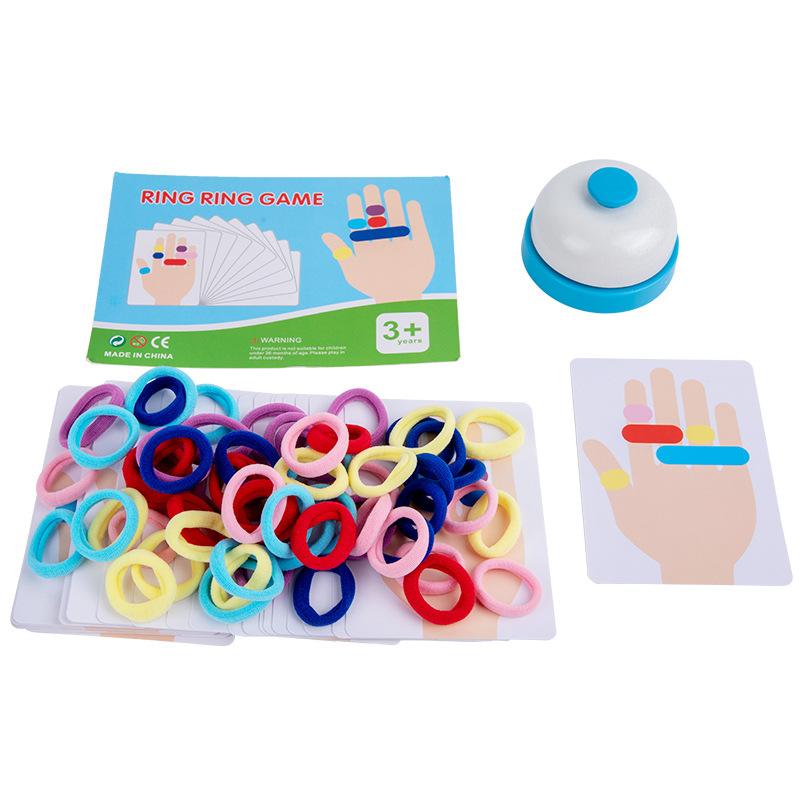 Educational Toys Enlightenment For Young Children Ring Ring Battle Game Thinking Training Parent-Child Interaction Early Education Tools
