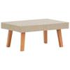 Day and Night - Day and Night Beige Synthetic Rattan Garden Coffee Table