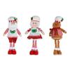 Christmas Gnome Telescopic Doll Ornament Crafts Party Backdrop Decoration
