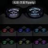Halloween Glasses Special Effect Luminous Glasses Cool Anime Flash Eye Glasses Led Glasses Sense of Technology Eyewear for Party