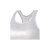 Nike Swoosh Icon Clash Sport-BH mit mittlerem Halt, Damen-Unterwäsche, Metallic-Silber, CT3792-100