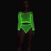 Sex Underwear Luminous Luminous Sexy Temptation Set Hollow Stockings Mesh One-piece Socks Mesh Y