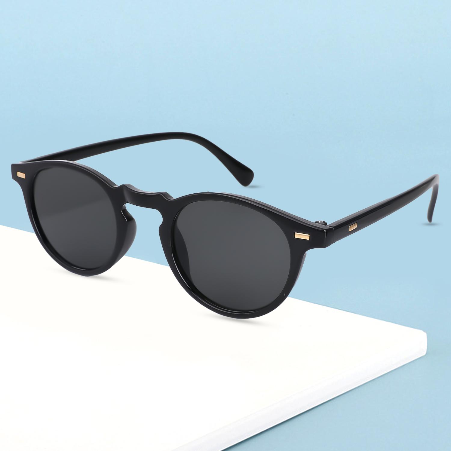 

Маленькие круглые солнцезащитные очки Стильные солнцезащитные очки для мужчин и женщин Ретро Классика Выбор разных стилей Путешествия Шоппинг Пеший туризм УФ400