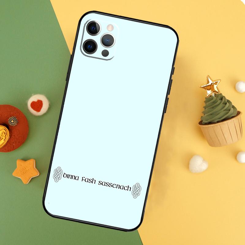 Outlander Sassenach Phone Case For iPhone 14 16 15 12 11 13 Pro Max X XR XS Max 7 8 Plus 12 13 Mini Cover Coque