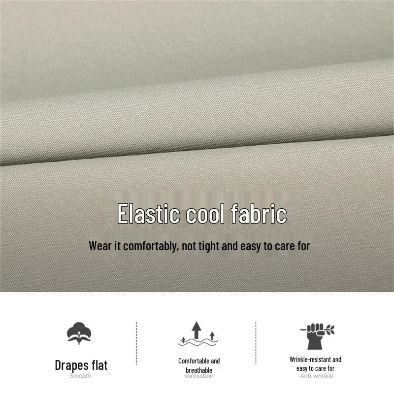 Talents Men's Casual Straight-Leg Trousers