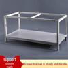 Double-layer Anti-static Heavy-duty Workbench for Assembly, Laboratory, and Packaging.