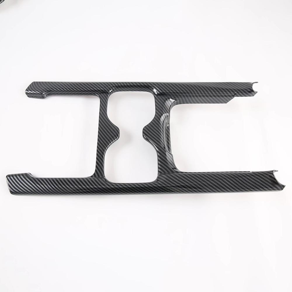 Auto Karosserie-Kit Upgrade Zubehör Auto Front Getränkehalter Abdeckung Schutzleiste ABS Material für CR-V 2021