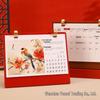 2026 Premium Leather Desk Calendar - High-End Business Gift, Boxed Office Ornament, Monthly Enterprise Planner