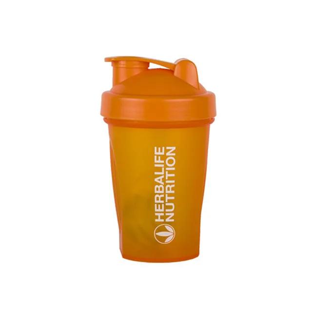 400ML Protein Shaker Flasche Sport Molkenpulver Mischflasche Sport Fitness Gym Shaker Outdoor Tragbare Plastik Trinkflasche