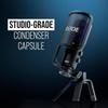 Rode NT-USB+ USB Microphone with Cardioid Pickup Pattern and Headphone Output