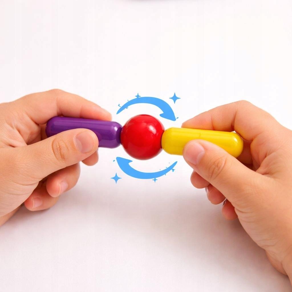 Magnetic Blocks 64-piece Educational Constructor STEM 3