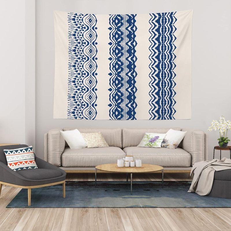 Boho Geometric Mandala Tapestry, Bohemian Aesthetic Wall Hanging, Living Room Bedroom Dorm Decor, Gift