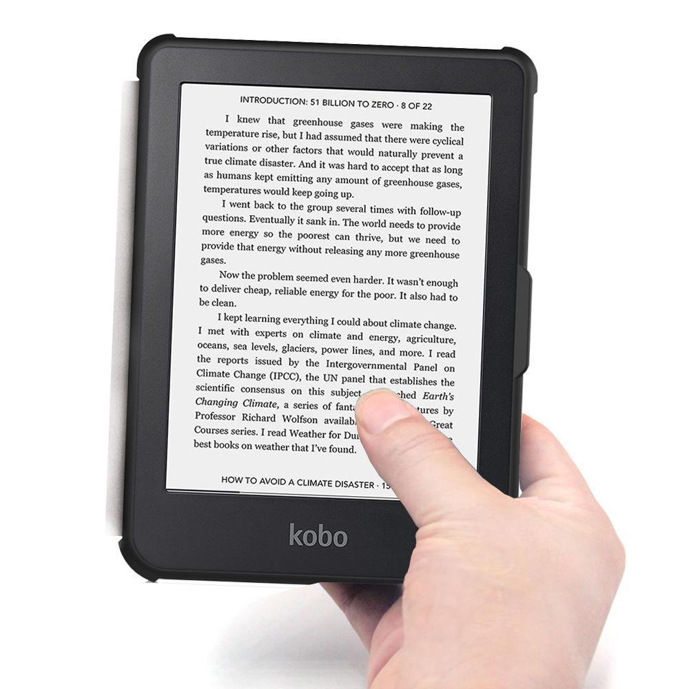 Kobo Clara 2e Leder magnetische TPU weiche Schutzhülle