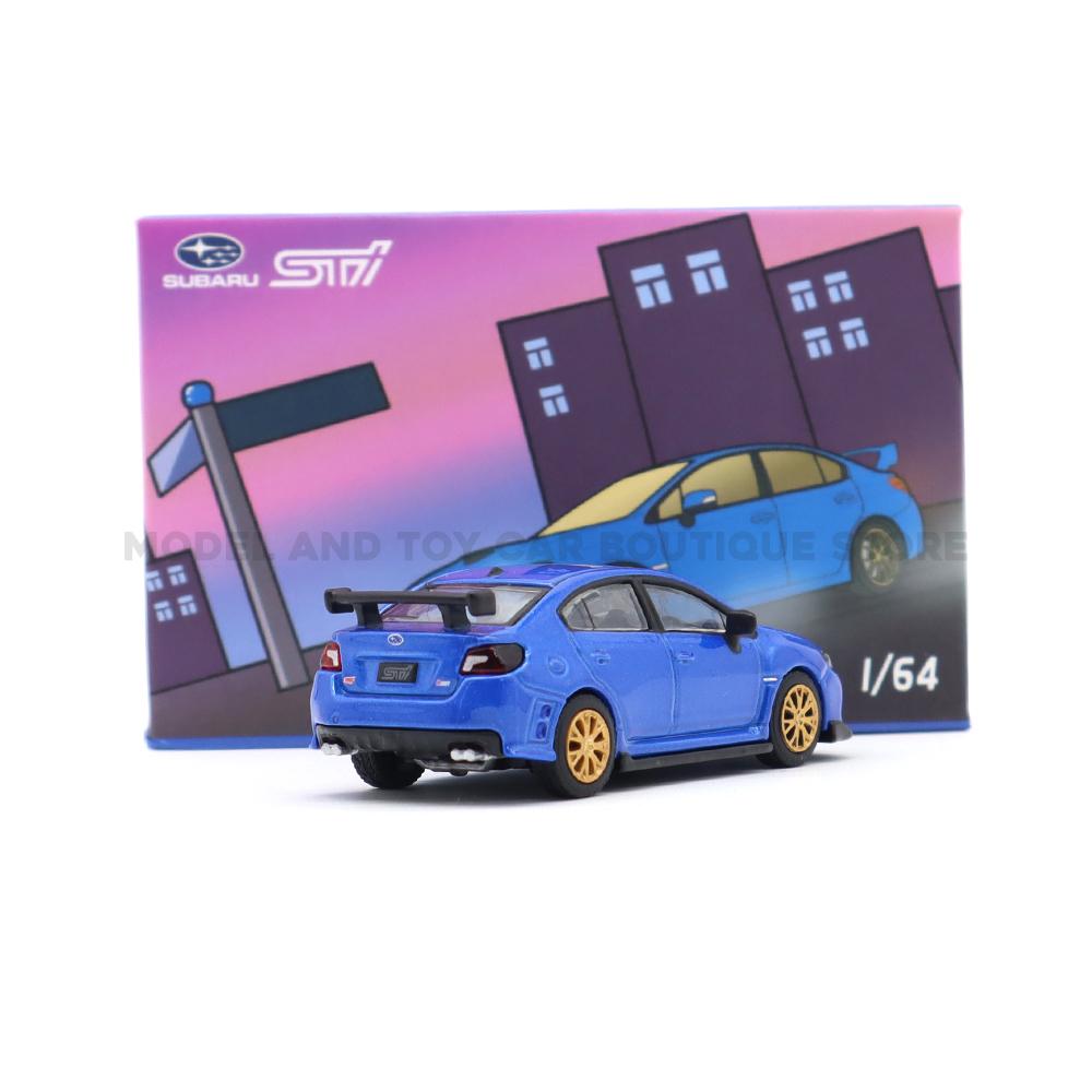 Kolekce modelů aut Subaru Impreza WRX STI v měřítku 1/64, dárek, odlévané vozidlo