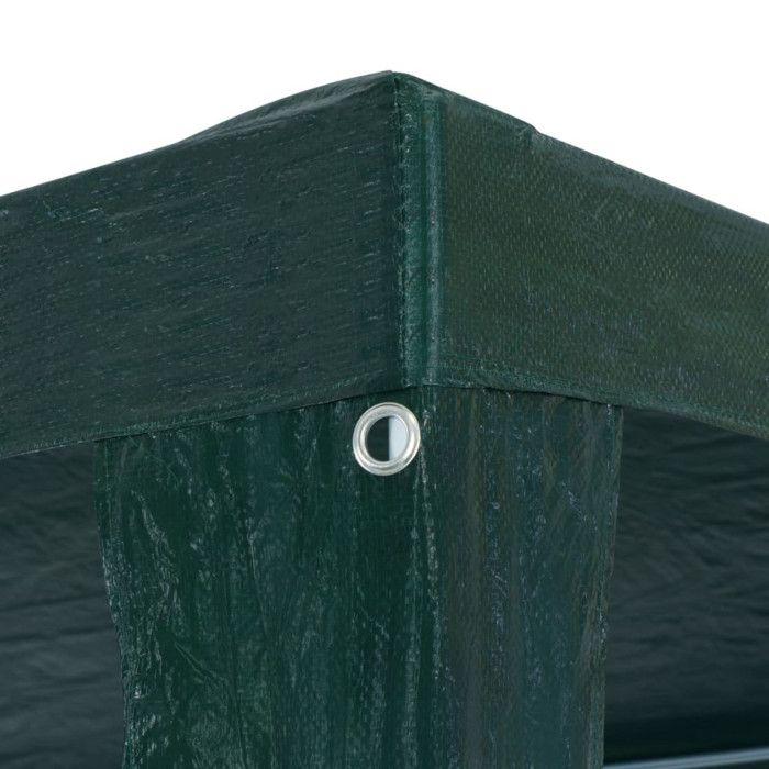 Reception Tent - vidaXL - 3x3 M - Green - UV Resistant - Easy To Assemble