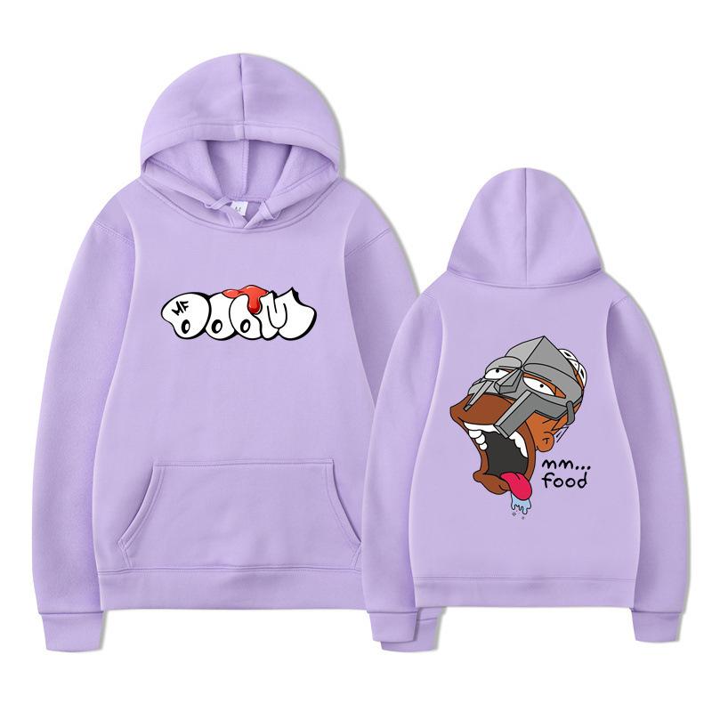 Mf Doom Rappeur Sweats à capuche Impression Anime Ensemble Vêtements Homme