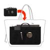 Organizer Insert Bag Women Nylon Travel Insert Organizer Handbag Purse Large Liner Lady Makeup Cosmetic Bag Cheap Female Tote