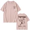 Funny Espresso Martini Cocktail Graphic T Shirt Male Vintage Cartoon Oversized Tshirts Unisex Womens Casual Loose Cotton Tshirt