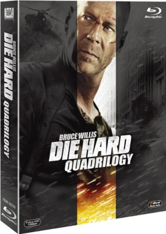 Die Hard Quadrilogy Box Press Limited Blu-ray (First Edition) [Blu-ray]