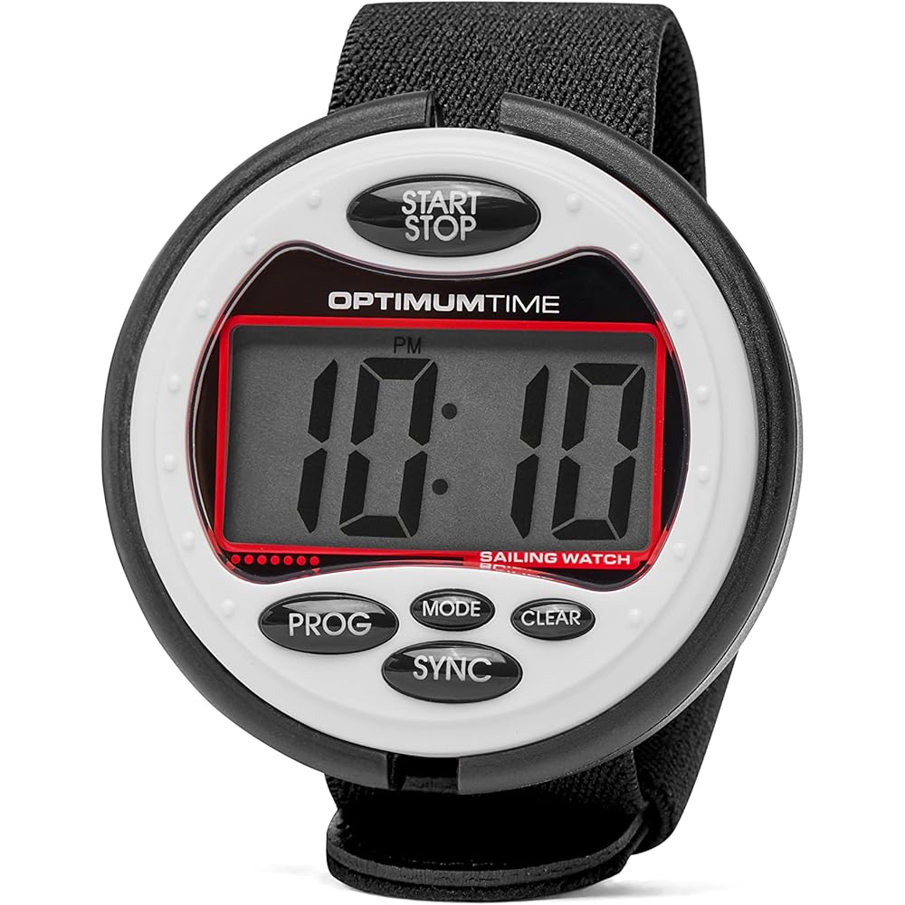 Optimum Time OS 310 Sailing Watch Series 3 White Waterproof Quartz Timepiece