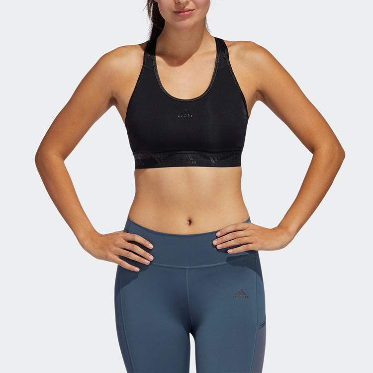 adidas Women's Training Sports Bra Black GD1478
