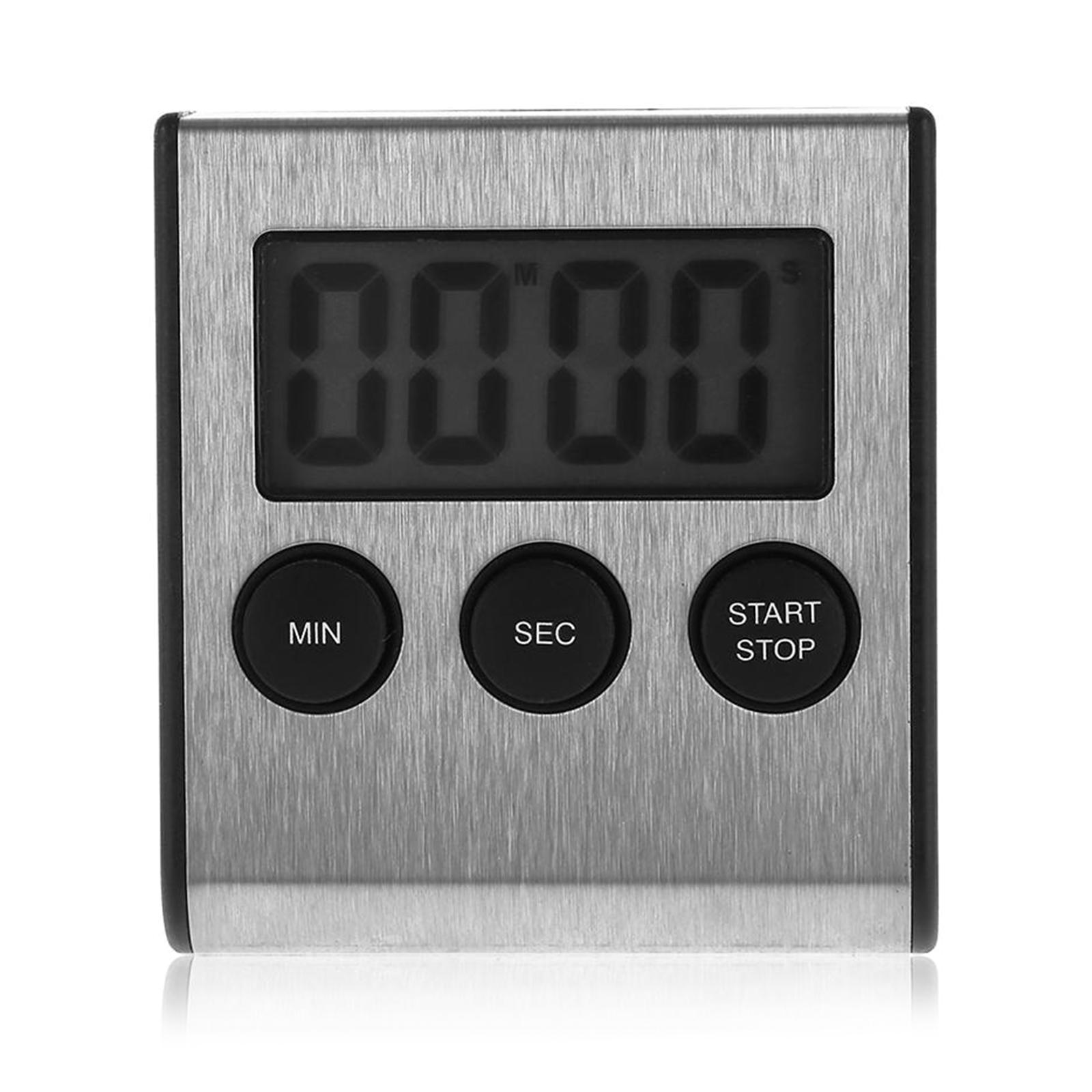 Portable Timer Countdown Timer Large Screen with Loud Alarm LCD Screen for Home 1