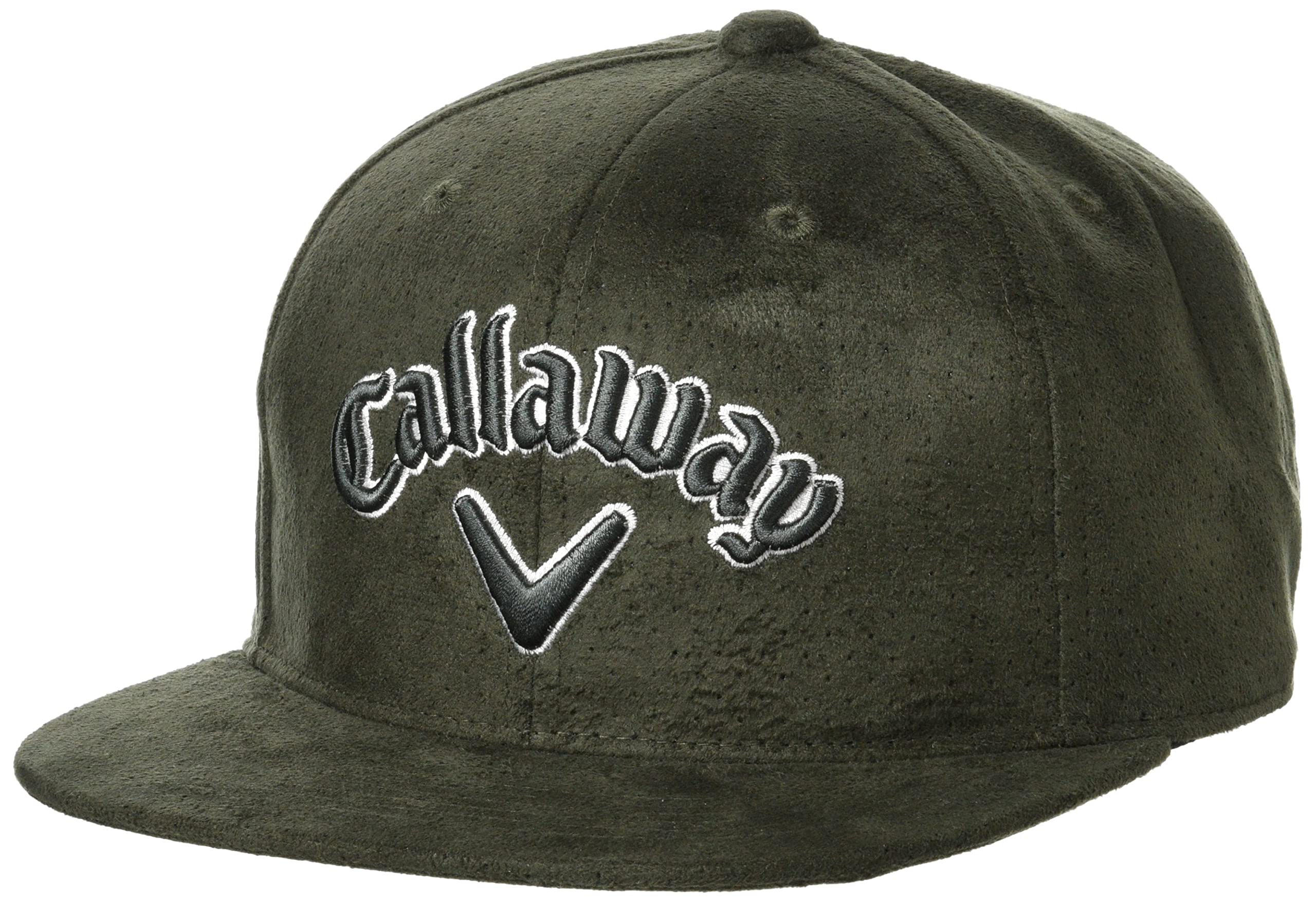 

Flat Cap Size Hat Golf C22291106 FR [Callaway] Men s (Faux Suede, Adjustable) / / 1140_Green