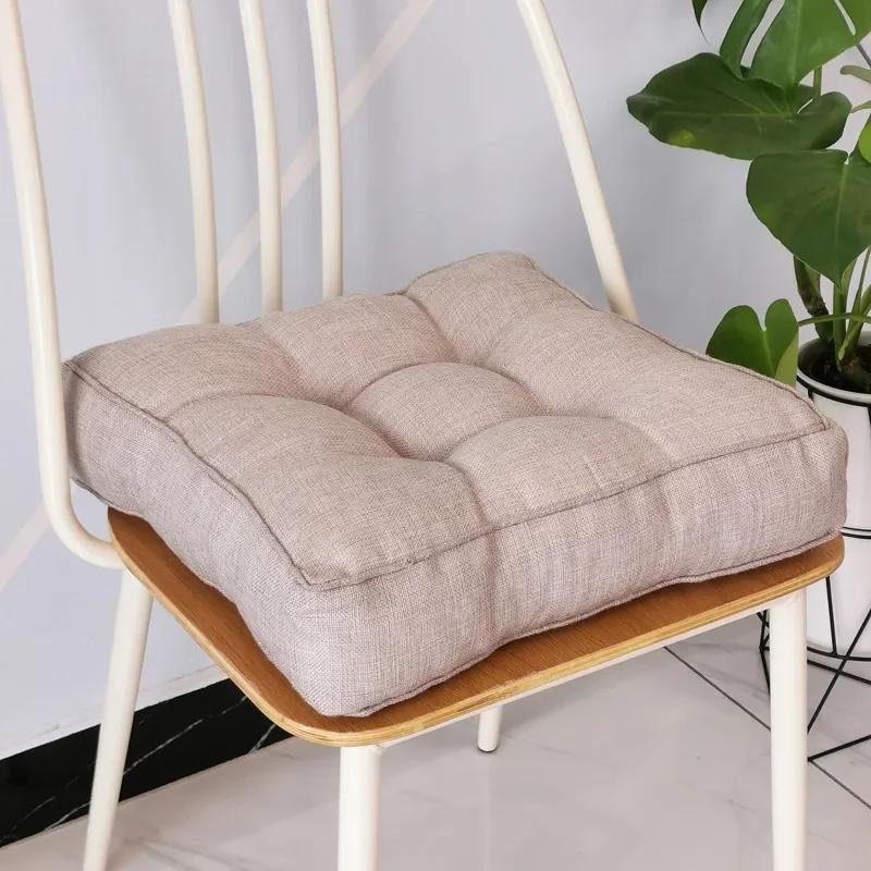 1pcThickened Square Non-slip Chair Cushions Dining Chair Seat Cushions,Suitable for LuxuryHotel Restaurants,LivingRooms,Kitchens
