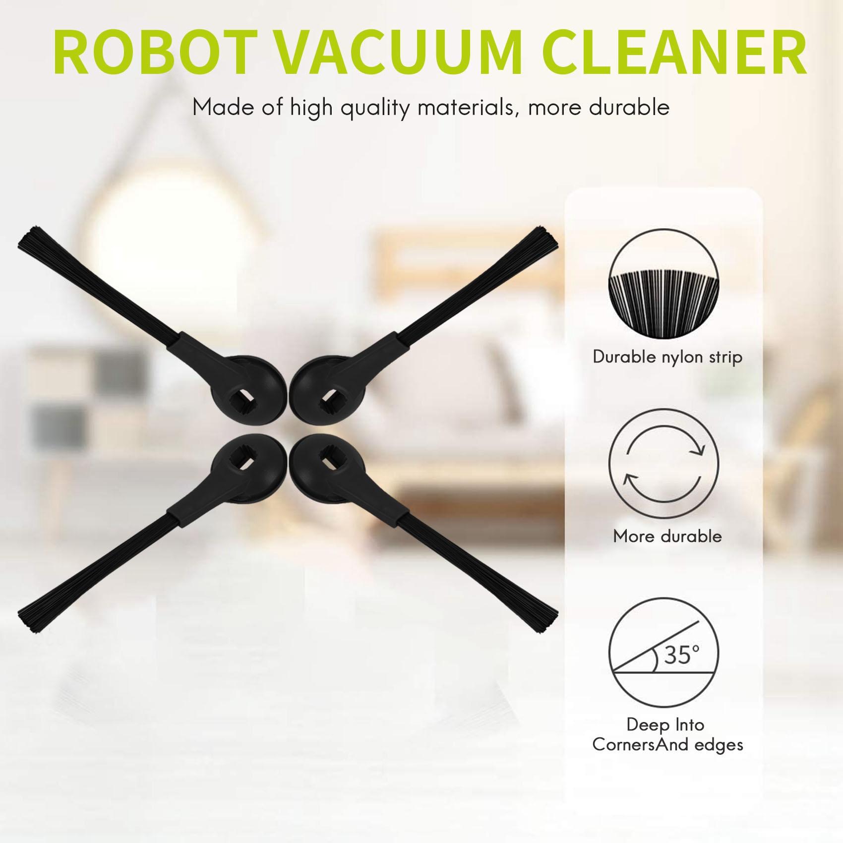 BHBL 6 Pack Side Brushes Compatible with Iq Robot R101Ae,Rv1001Ae,Rv1000 Vacuums,Sweeping Robot Accessories China Mainland
