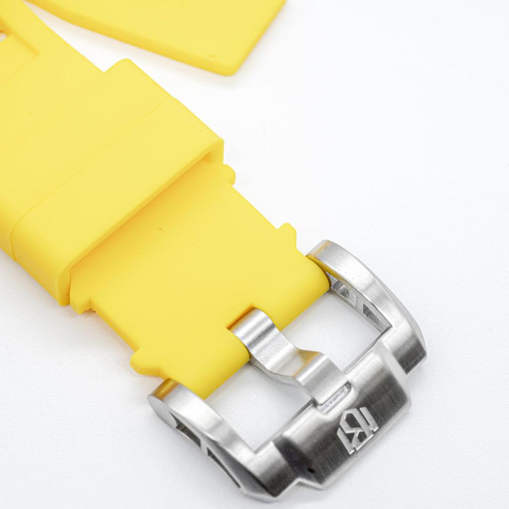 MINBER Automatyczny Szkieletowy Luksusowy Sportowy Srebrny i Męski Zegarek, Zegarek, Biznesowy/Codzienny, Żółty, M9027G-YW