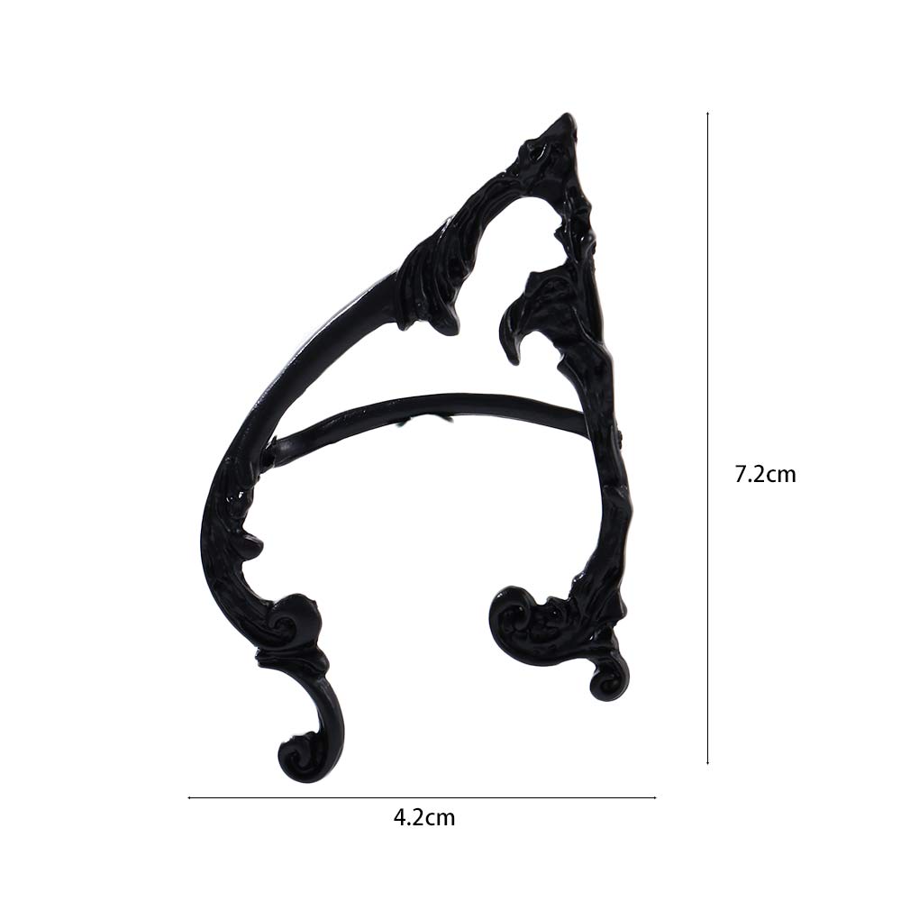 Ear Hook Solid Color Korean Ear Bone Clip Pierced Earrings Gothic Elves Ear Cuff Women Earrings