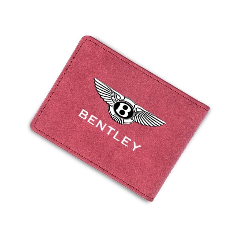 Pouzdro na řidičský průkaz s logem auta Taštička na kreditní karty a fotky Příslušenství pro Bentley Continental GT MULLINER Bentayga Flying Hurtling Spur
