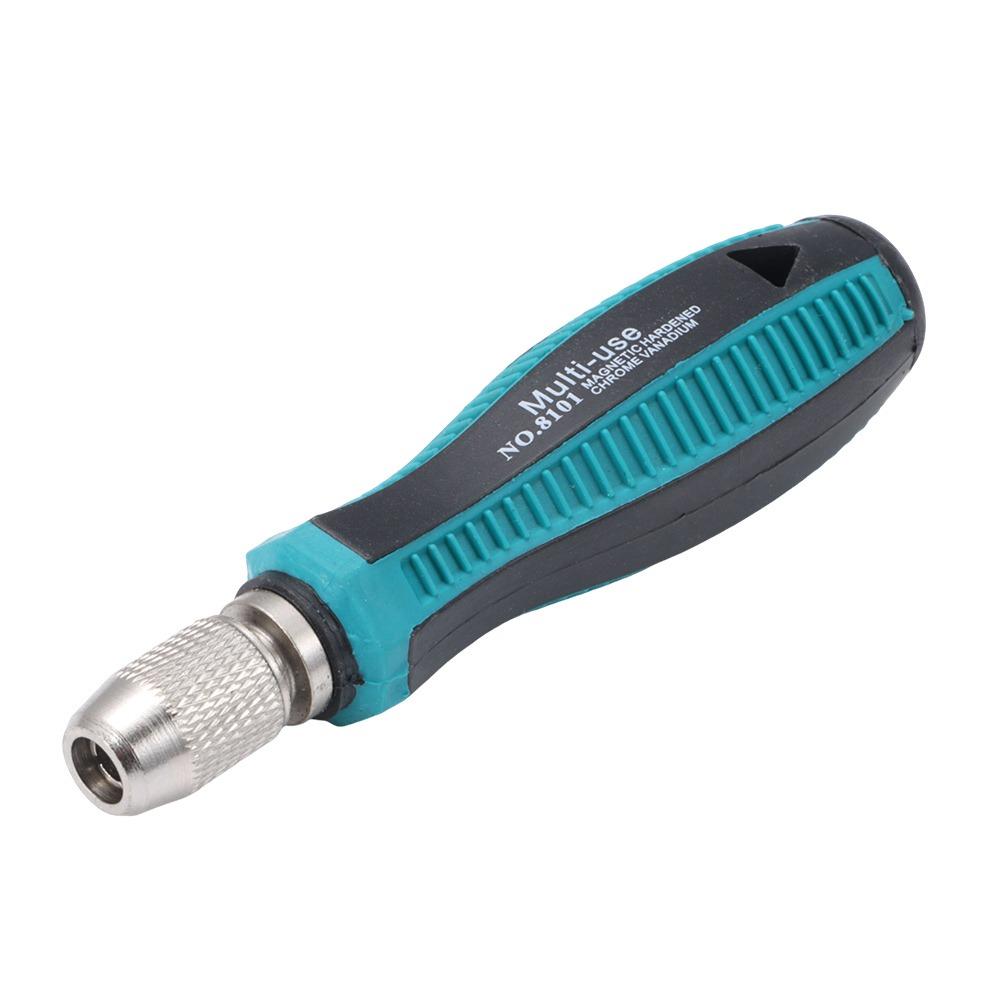 1Pcs 5mm Round Screwdriver Handle 6.35mm 4mm Hex Socket Wrench Tool New Screw Driver Bits Holder