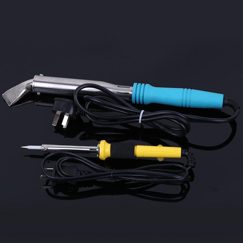 Golden Monkey Portable Mini Soldering Iron with Plastic Handle - Flat Head, Multi-Specification, Safety-Enhanced.
