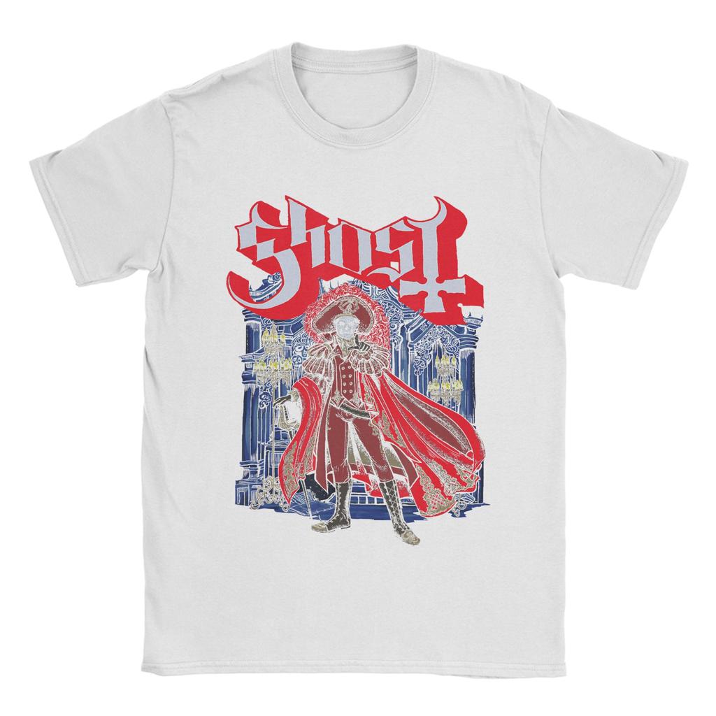 Casual T Shirt Ghost Band Valentines Day Flower Heart Skull Hip Hop T Shirts Cotton Tee Shirt for Man Y2K Short Sleeve Tees