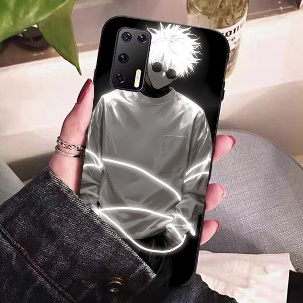 Cartoon Gojo Satoru Charaktere Handyhülle Für Huawei P 8 9 10 20 30 40 50 Pro Lite Psmart Honor 10 Lite 70 Mate 20lite