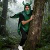 Grønn Bille Kostyme Bille Jumpsuits Cap Insekt Halloween Kostymer for Cosplay Utkledning Fest