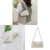 Elegante Perlenhandtasche für Damen aus weichem Material für tägliche schicke Accessoires
